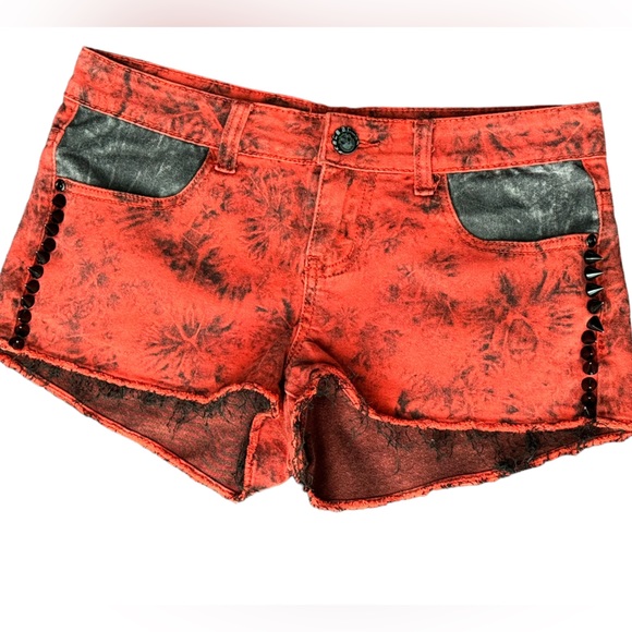 Rat Baby ladies red shorty shorts size 5 - Picture 3 of 9